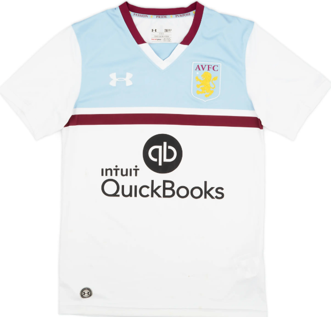 ⚪ Aston Villa 2016/17 Away Jersey