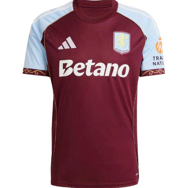 🟣🔵 Aston Villa 2025/26 Home Jersey