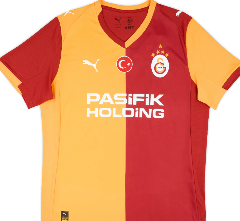 🟡🔴 Galatasaray 2025/26 Home Jersey