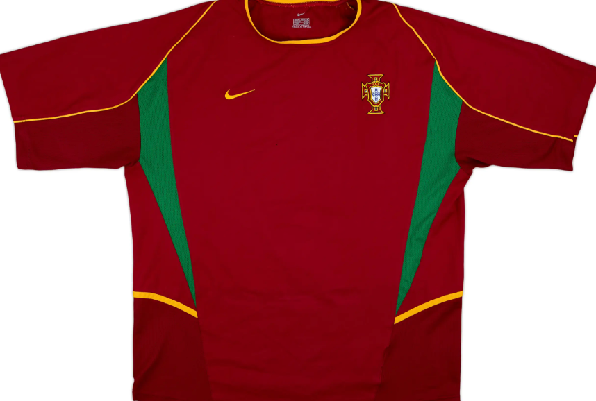 🇵🇹 Portugal 2002–2004: The "Golden Generation" Evolution home kit 🇵🇹
