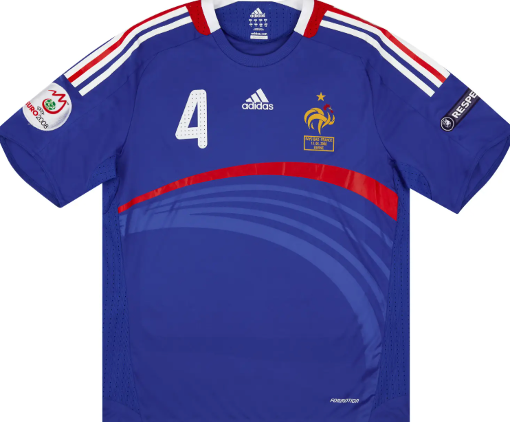 🇫🇷 France 2008: The "Euro 2008" Cycle home kit 🇫🇷