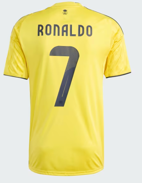 Al Nassr 2025–26 "Riyadh Sun" Home Jersey ronaldo