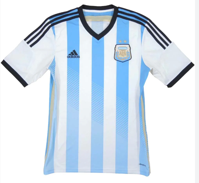 🇦🇷 Argentina 2014 World Cup: The Path to the Final home kit 🇦🇷