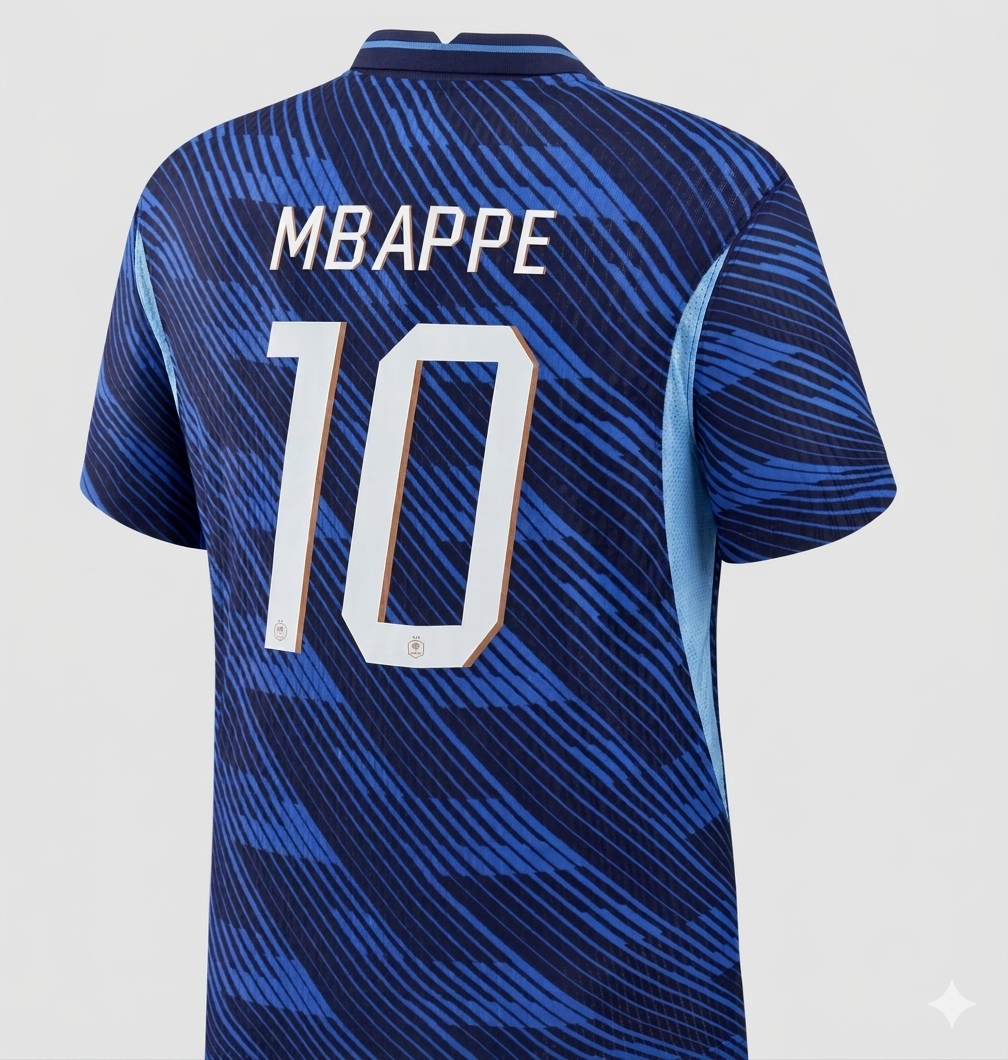 France 2026 Home Kit Mbappe #10